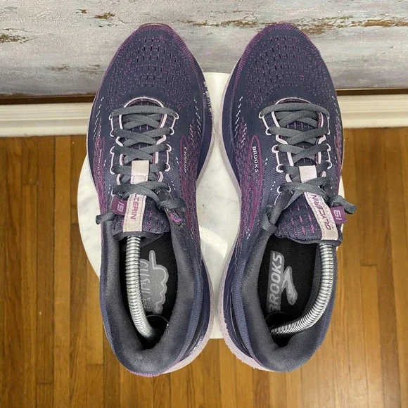 Brooks Glycerin 19 Shoes Womens Size 10.5 Purple Running Sneakers 1203431B572 - Picture 5 of 11